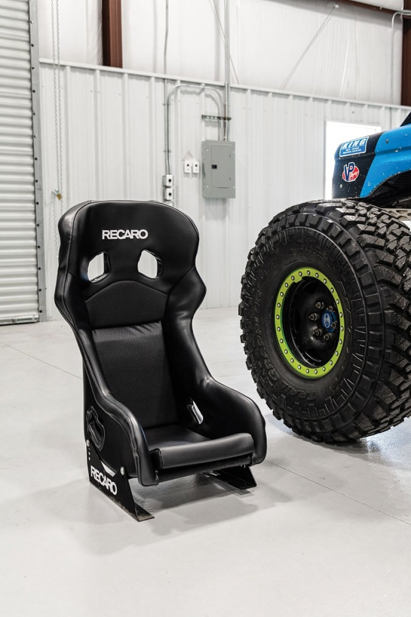 Recaro Pro Racer SPG XL ORV Seat - Black Vinyl/Black