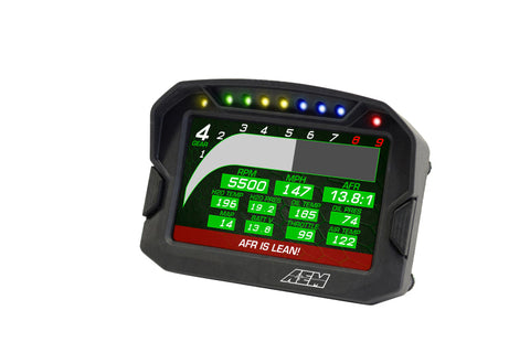 AEM CD-5LG Carbon Logging Digital Dash Display w/ Internal 10Hz - 30-5603