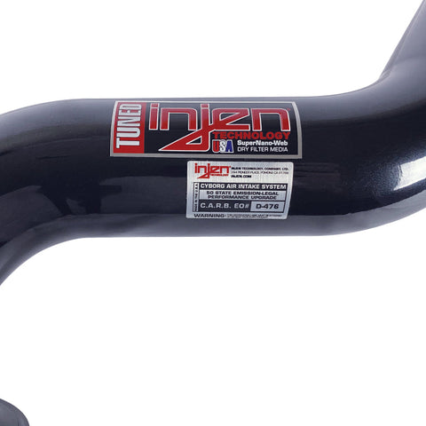 Injen 90-93 Acura Integra L4 1.8L Black IS Short Ram - IS1400BLK