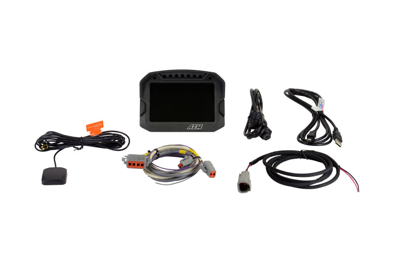 AEM CD-5LG Carbon Logging Digital Dash Display w/ Internal 10Hz - 30-5603