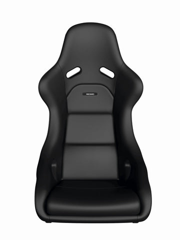 Recaro Classic Pole Position ABE Seat - Black Leather - 087.00.0B26