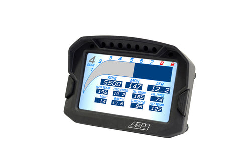 AEM CD-5G Carbon Digital Dash Display w/ Interal 10Hz GPS - 30-5602