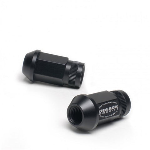 Skunk2 12 x 1.5 Forged Lug Nut Set (Black Series) - 520-99-0855