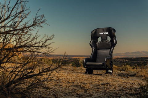 Recaro Pro Racer SPG XL ORV Seat - Black Vinyl/Black
