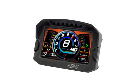 AEM CD-5G Carbon Digital Dash Display w/ Interal 10Hz GPS - 30-5602