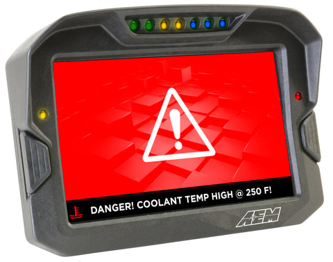 AEM CD-7 Logging GPS Enabled Race Dash Carbon Fiber Digital - 30-5703