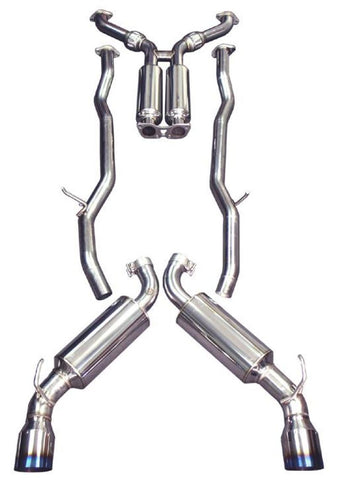 Injen 06-09 Civic Si Coupe Only 60mm Cat-back Exhaust w/ - SES1578TT