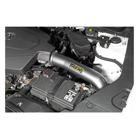 AEM 15-16 Acura TLX V6-3.5L F/I Gunmetal Gray Cold Air Intake