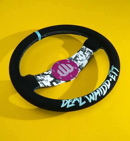 NRG "DEAL WHIDD-ETT" SIGNATURE STEERING WHEEL