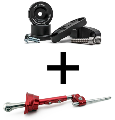 Hybrid Racing Short Shifter & Linkage Bushing Combo (B-Series)