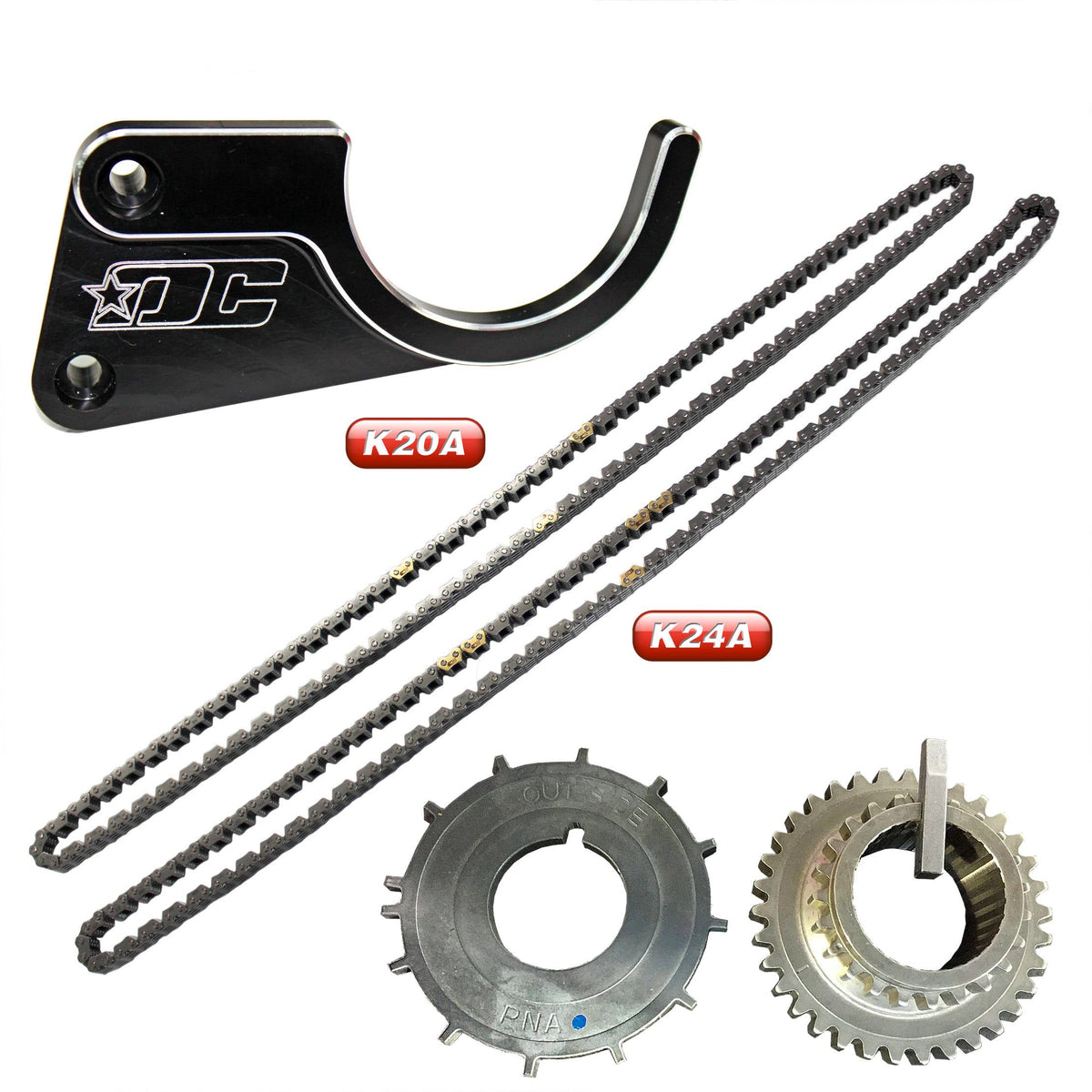 Drag Cartel K-Series Special - Modified Crank Timing Gear, Chain and Guide