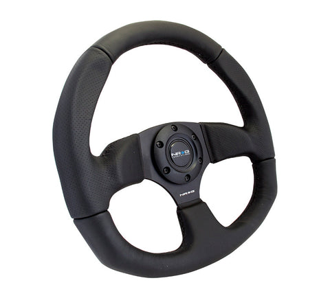 NRG- FLAT BOTTOM STEERING WHEEL LEATHER