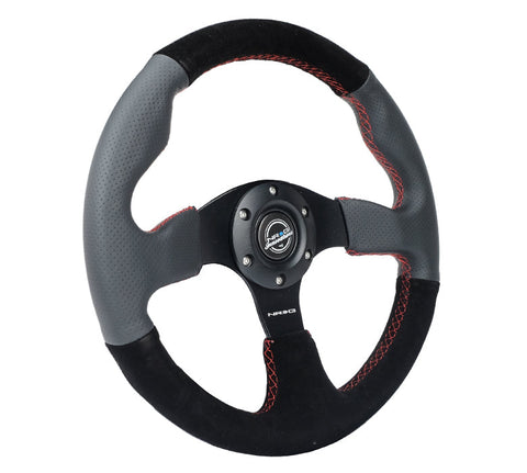 NRG- RACING STEERING WHEEL LEATHER