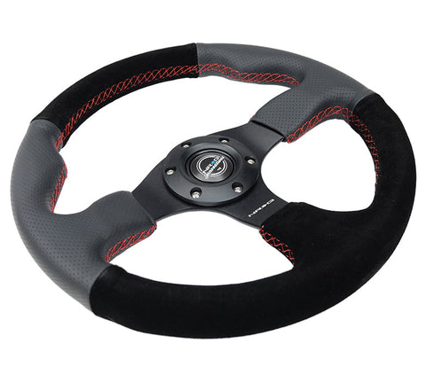 NRG- RACING STEERING WHEEL LEATHER