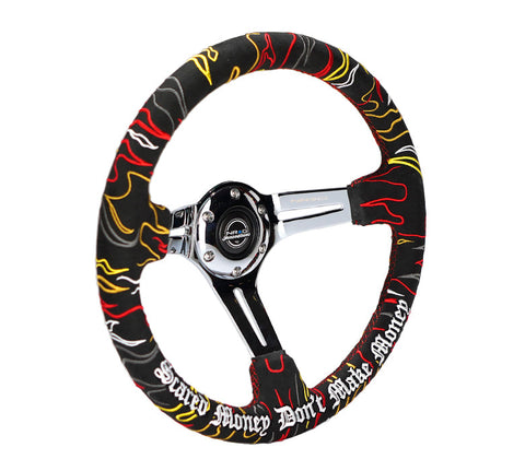 NRG- RYAN LITTERAL V3 STEERING WHEEL