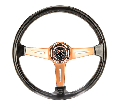 NRG- MATSURI ACRYLIC STEERING WHEEL ROSE GOLD