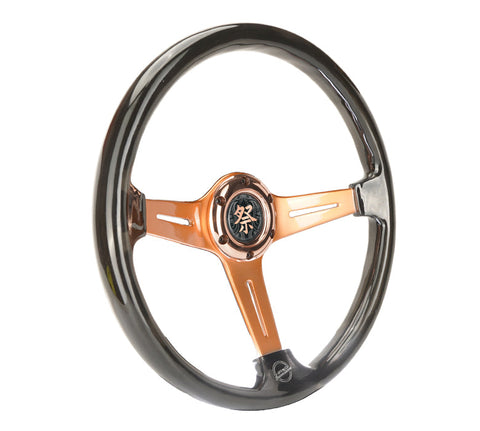 NRG- MATSURI ACRYLIC STEERING WHEEL ROSE GOLD