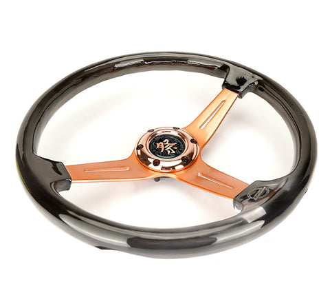 NRG- MATSURI ACRYLIC STEERING WHEEL ROSE GOLD