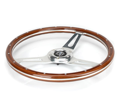 NRG CLASSIC 380MM WOOD GRAIN