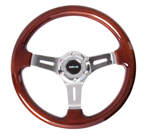 NRG CLASSIC 330MM WOOD GRAIN STEERING WHEEL