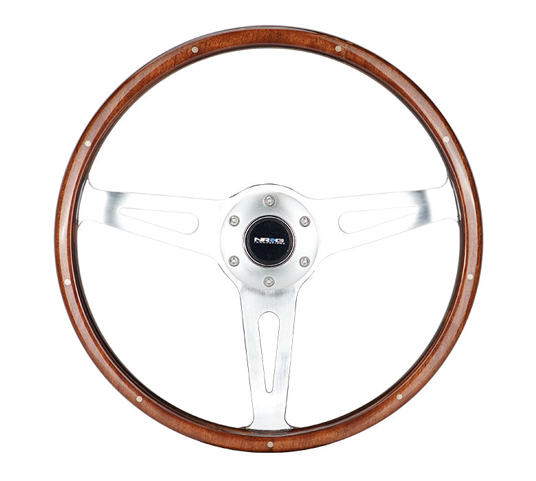 NRG CLASSIC 380MM WOOD GRAIN