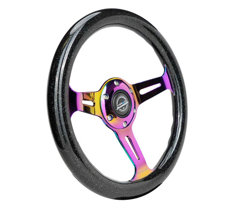 NRG 310MM WOOD GRAIN STEERING WHEEL