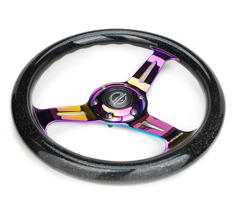 NRG 310MM WOOD GRAIN STEERING WHEEL