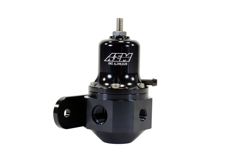 AEM High Capacity Universal Black Adjustable Fuel Pressure Regulator - 25-305BK