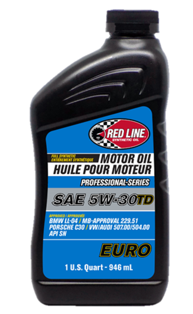 Red Line Professional Series Euro 5W30 TD Motor Oil - - 12224