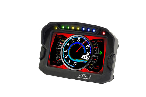 AEM CD-5G Carbon Digital Dash Display w/ Interal 10Hz GPS - 30-5602