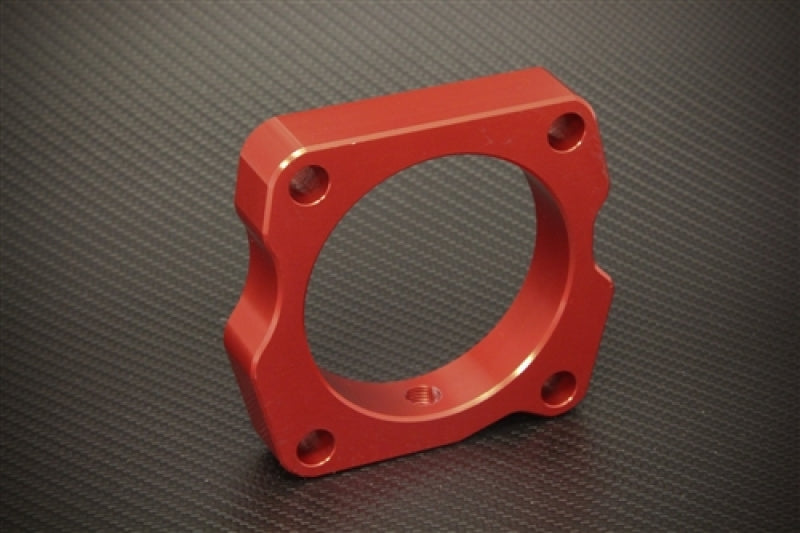 Torque Solution Throttle Body Spacer (Red): Honda Ridgeline 2006-2010 - TS-TBS-003R-2