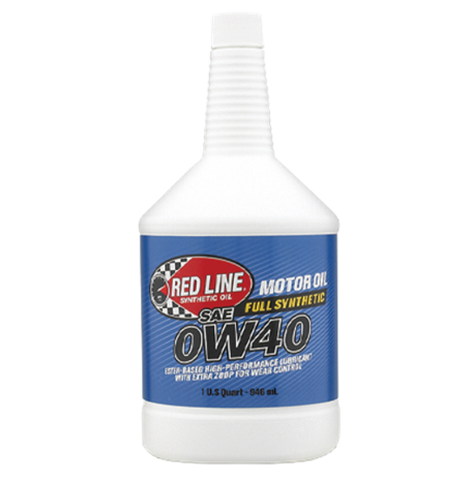 Red Line 0W40 Motor Oil - Quart - 11104