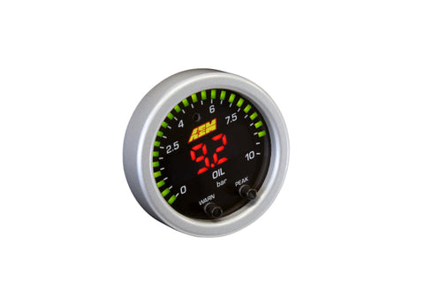 AEM X-Series 0-150 Oil Pressure Gauge Kit - 30-0307