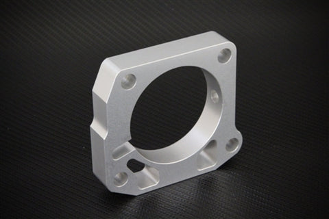 Torque Solution Throttle Body Spacer (Silver): Honda S2000 2000-2005 AP1 - TS-TBS-006-1