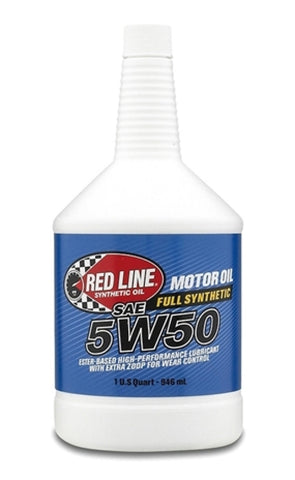 Red Line 5W50 Motor Oil - Quart - 11604