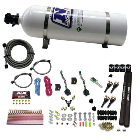 Nitrous Express 4 Cyl SX2 Nozzle Nitrous Kit (100-300HP