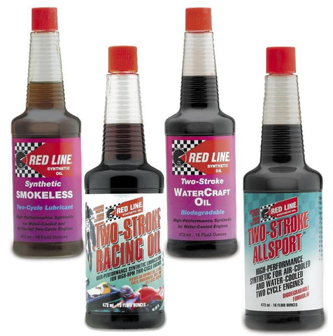 Red Line Two-Cycle Alcohol Oil Quart - Case of 12 - 40504