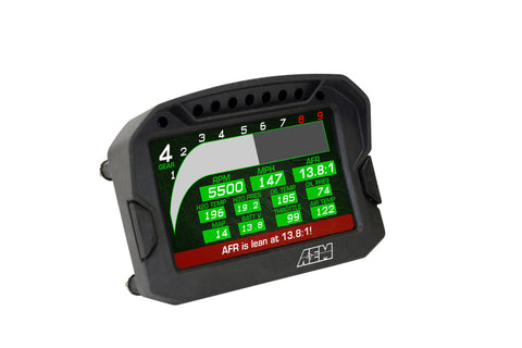 AEM CD-5G Carbon Digital Dash Display w/ Interal 10Hz GPS - 30-5602