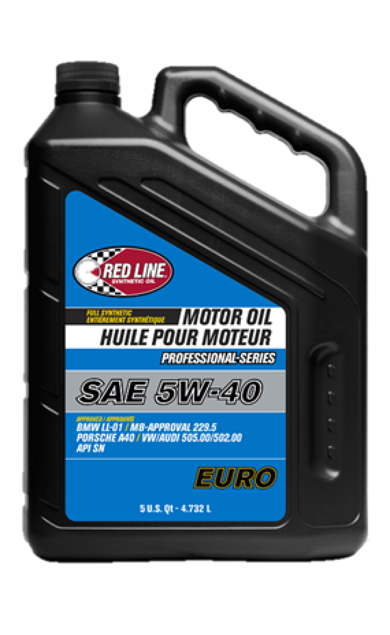 Red Line Professional Series Euro 5W40 Motor Oil - 5 - 12905