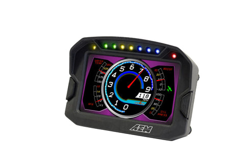 AEM CD-5G Carbon Digital Dash Display w/ Interal 10Hz GPS - 30-5602