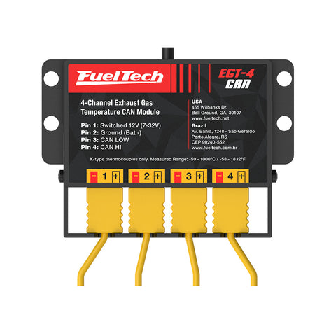 FuelTech EGT-4 CAN