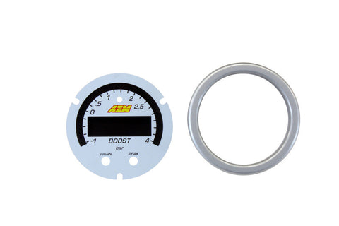 AEM X-Series Boost Pressure -30inHg 60psi Gauge Accessory Kit - 30-0308-ACC