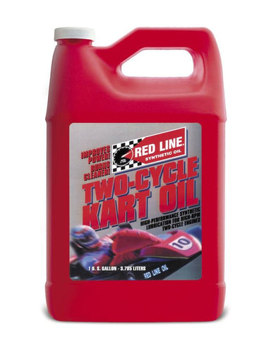 Red Line Two-Stroke Kart Oil - 1 Gallon - 40405