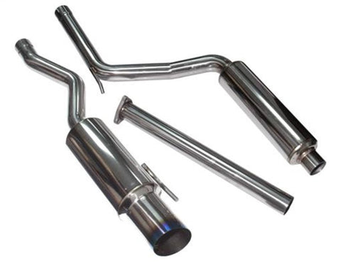 Injen 06-09 Civic Si Coupe Only 60mm Cat-back Exhaust w/ - SES1578TT