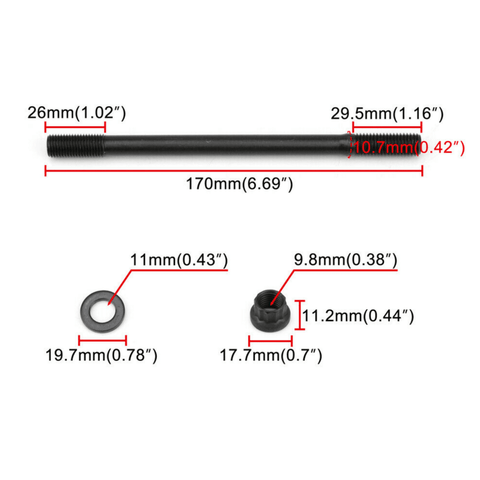 ARP Honda/Acura K-Series Head Stud Kit (K20 & K24)