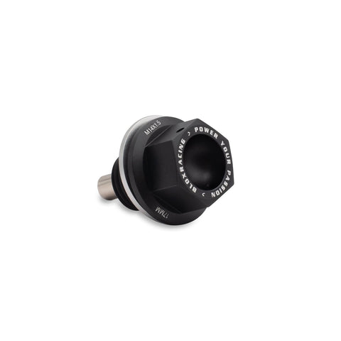 Blox Racing Magnetic Engine Oil Drain Plug - M14x1.50mm Long Magnet