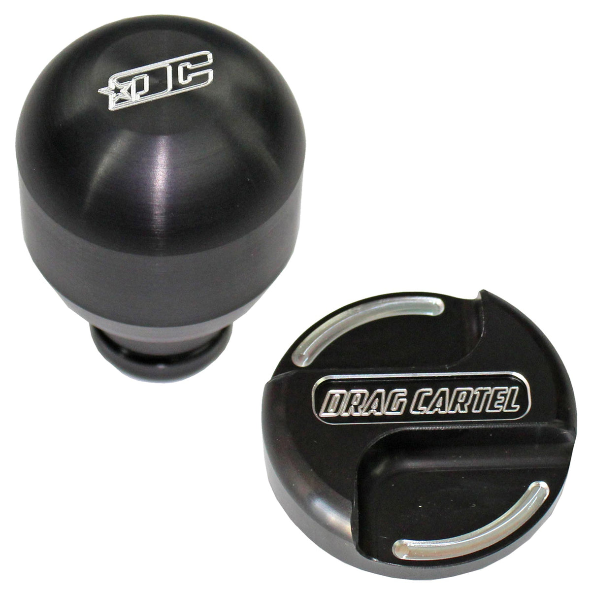 Drag Cartel DC R-type Shift Knob and Oil Cap Special