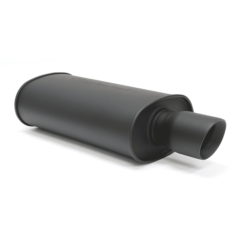 Blox Racing SL Sport Muffler w/Angled Tip  - 2.25" / 2.5" / 3.0"