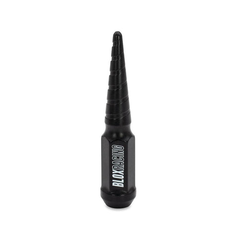 Blox Racing Twist Flat Black Spiked Forged Lug Nut