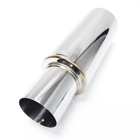 Blox Racing  Universal N1 Muffler - Straight Tip